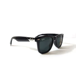 RayBan RB 2157 Sunglass | Frame Polished Black, Lens Color Black