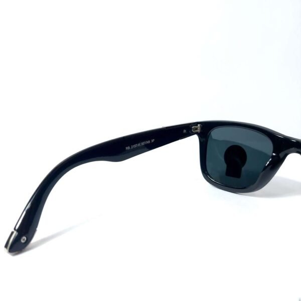 RayBan RB 2157 Sunglass | Frame Polished Black, Lens Color Black - Image 3